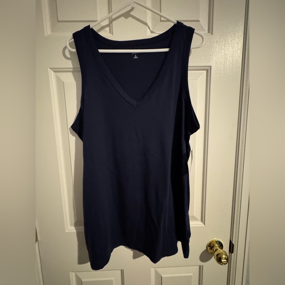 Torrid Deep Blue Jersey Tank